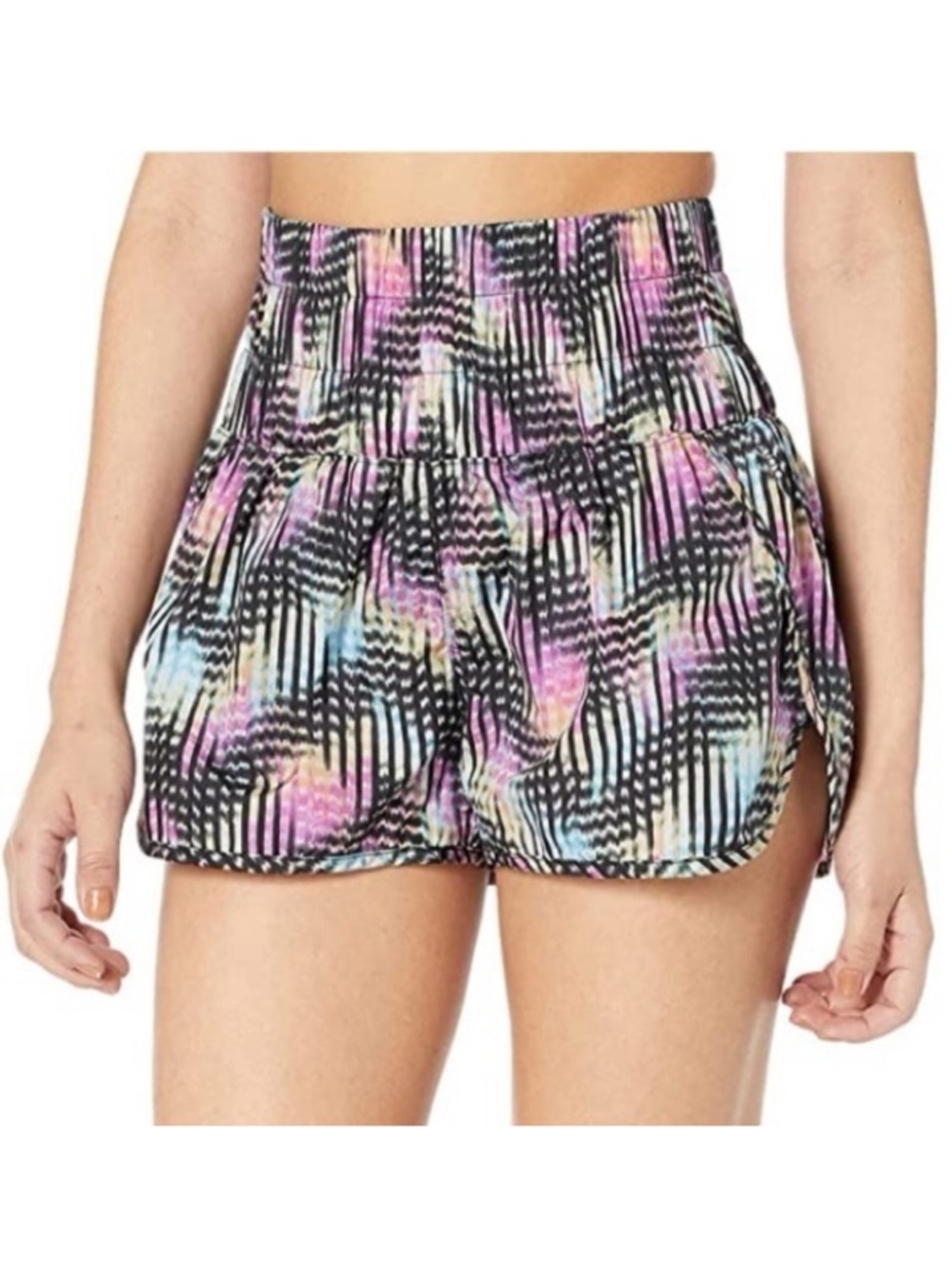 FP Movement by Free People The Way Home printed shorts.